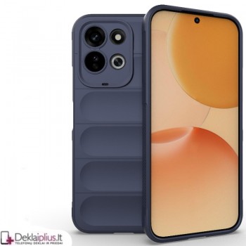 Magic Shield guminis dėklas - tamsiai mėlynas (Xiaomi Redmi 17)